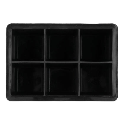 6‑Grid Silicone Square Ice Mold Food Grade Ice Cubes Tray Making Mold for Home Kitchen