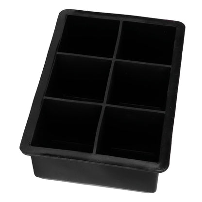 6‑Grid Silicone Square Ice Mold Food Grade Ice Cubes Tray Making Mold for Home Kitchen