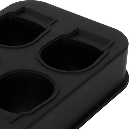 Distinctive Skull Shape Ice Mold Silicone Irregular Ice Cubes Tray for Home Bar Party Summer