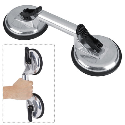 Aluminium Alloy Suction Cup Professional Double Plates Glass Lifter Mover Dent Puller