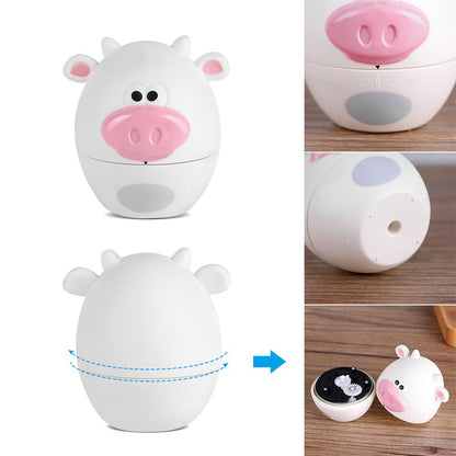 Cute Cartoon Kitchen Timer Mechanical 55 Minutes Cooking Supplies