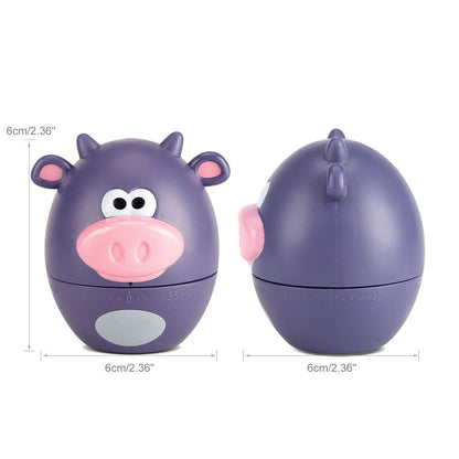 Cute Cartoon Kitchen Timer Mechanical 55 Minutes Cooking Supplies