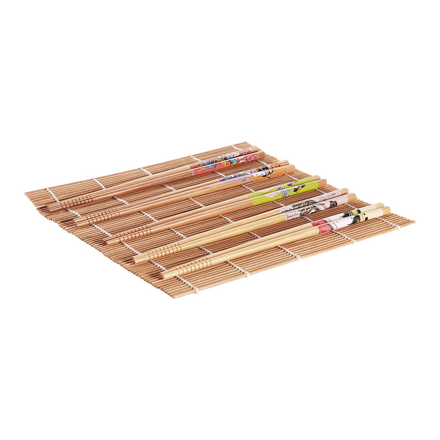 13Pcs/set Bamboo Sushi Making Kit Family Office Party Homemade Sushi Gadget For Food Lovers
