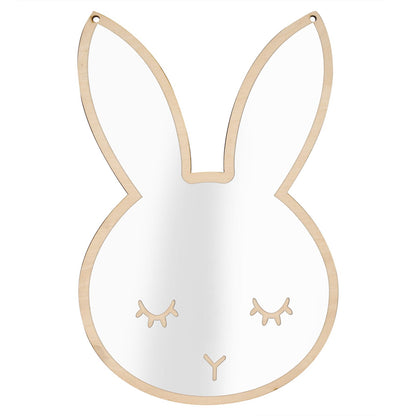 Nordic Acrylic Decorative Mirror Wall Sticker Decal Children Kids Room Art Home Decor #Rabbit