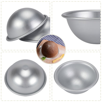10cm Semicircle Mold Aluminum Hemisphere Chiffon Cake Pan Bikini Cake Dessert Pudding Baking Mo