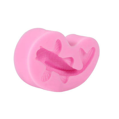 3D Fish Shape Silicone Fondant Mold Cake Decorating Tool Chocolate Sugarcraft Chocolate Mould