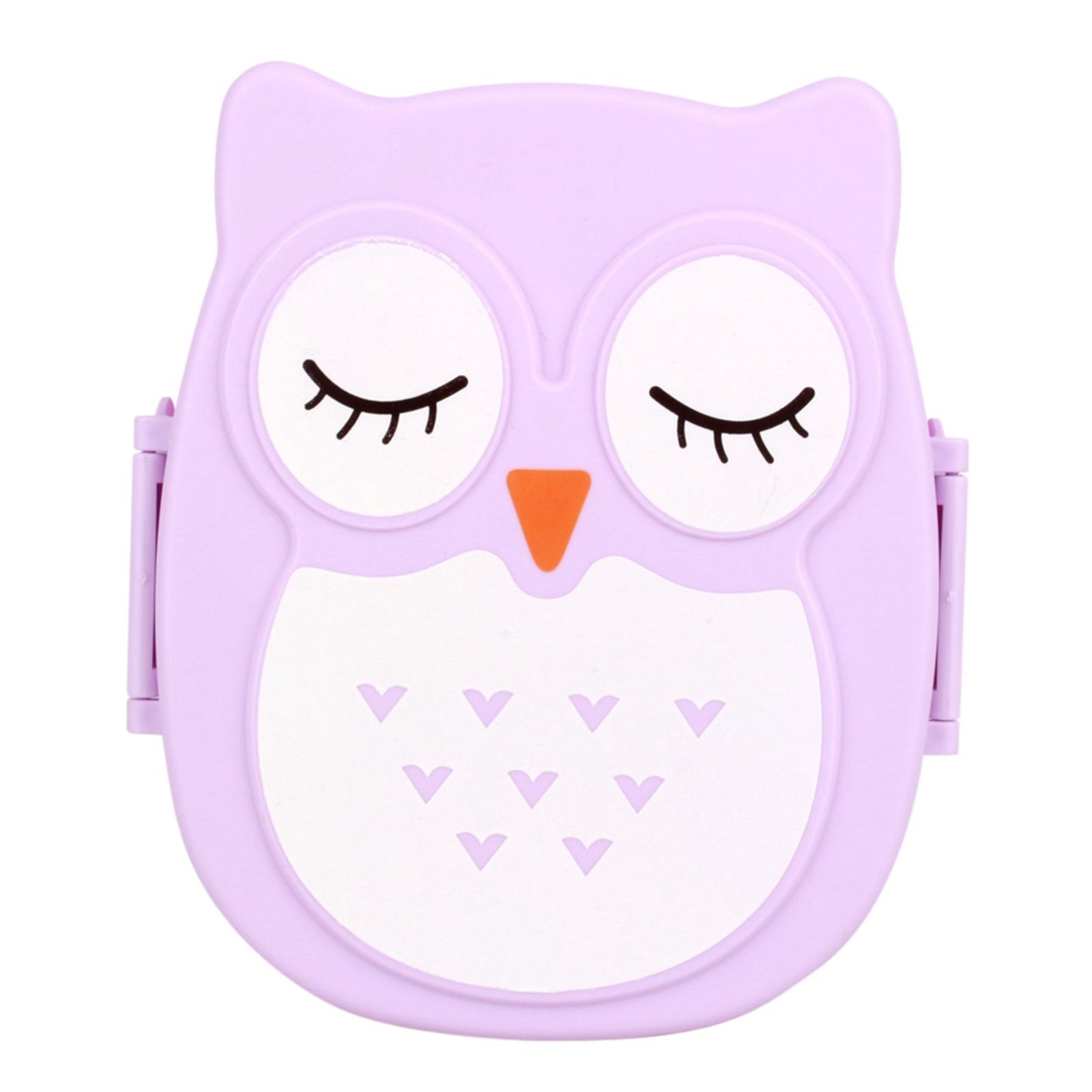 Plastic Portable Cartoon Lunch Box Food Safe Microwave Storage Container