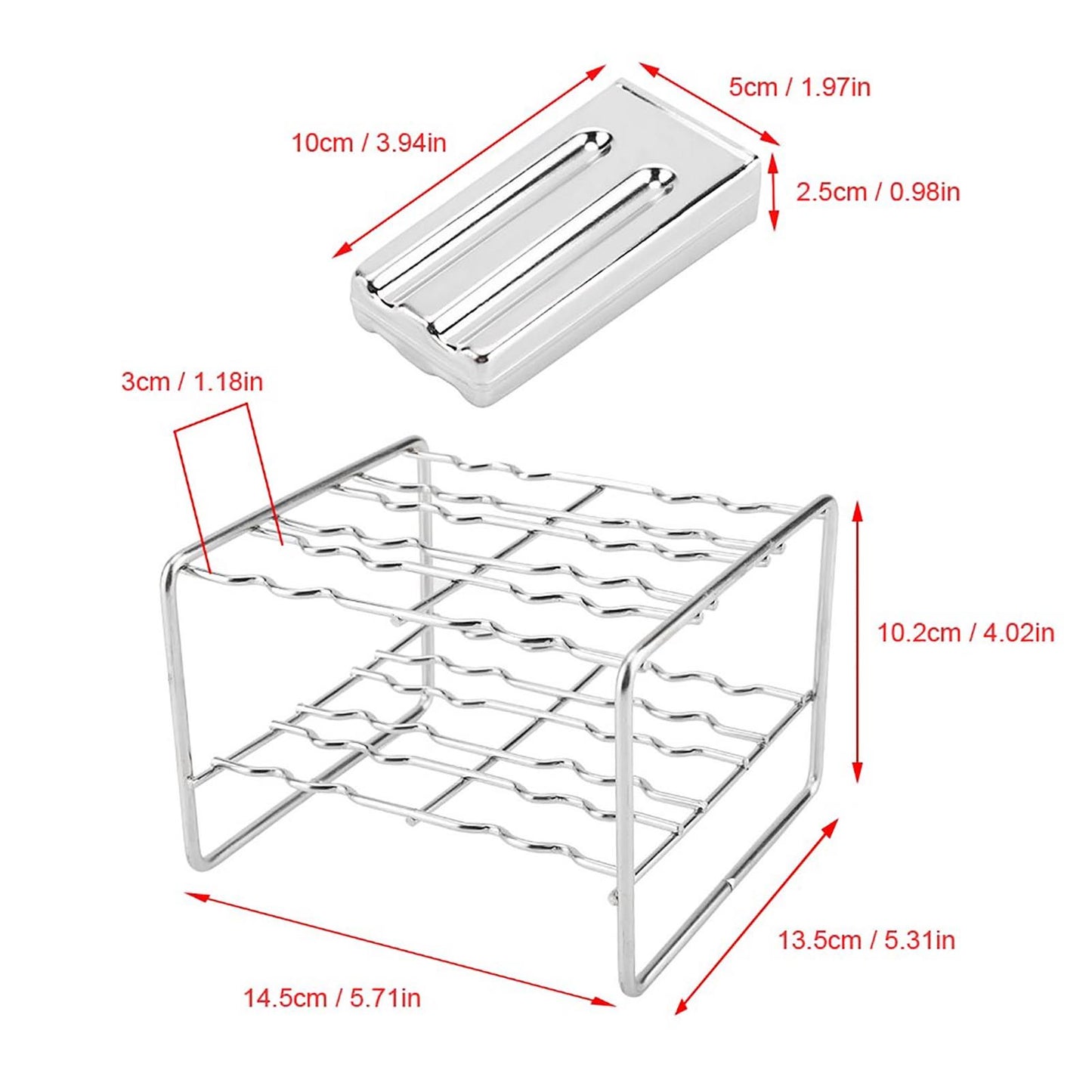Stainless Steel Molds Ice Cream Industrial Home Kitchen DIY Ice Pop Mould Maker Tool(1#)
