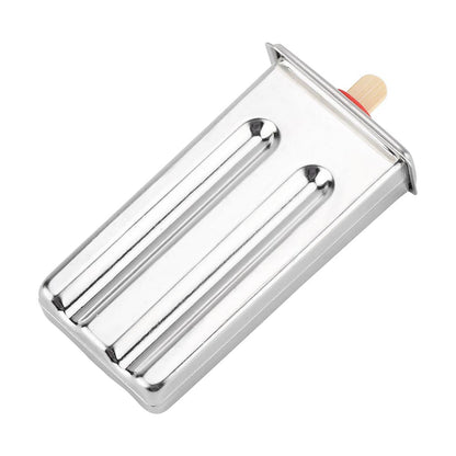 Stainless Steel Molds Ice Cream Industrial Home Kitchen DIY Ice Pop Mould Maker Tool(1#)