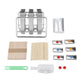 Stainless Steel Molds Ice Cream Industrial Home Kitchen DIY Ice Pop Mould Maker Tool(2#)