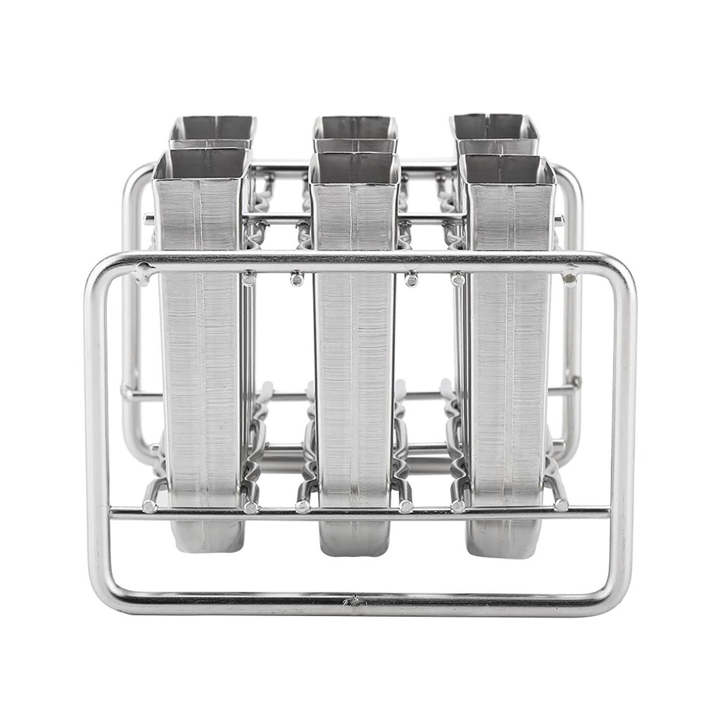 Stainless Steel Molds Ice Cream Industrial Home Kitchen DIY Ice Pop Mould Maker Tool(2#)