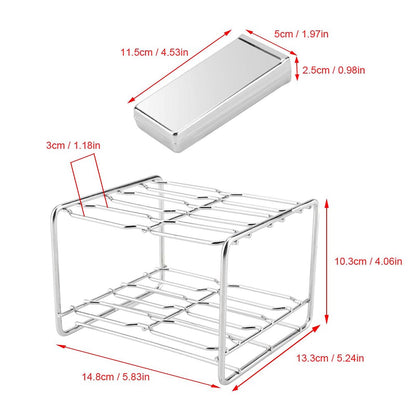 Stainless Steel Molds Ice Cream Industrial Home Kitchen DIY Ice Pop Mould Maker Tool(3#)