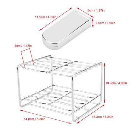Stainless Steel Molds Ice Cream Industrial Home Kitchen DIY Ice Pop Mould Maker Tool(4#)
