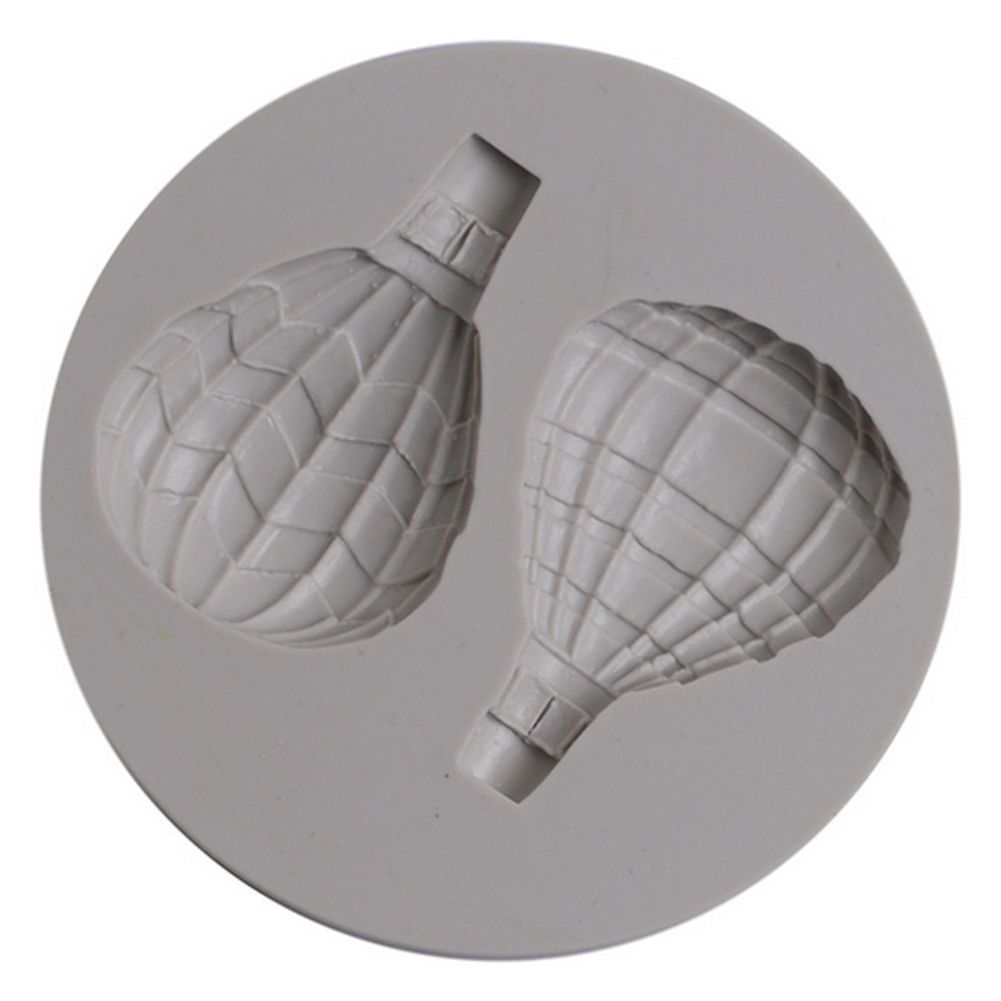 Hot Air Balloon Pattern Fondant Cake Decorative Baking Silicone DIY Mold (50-615)