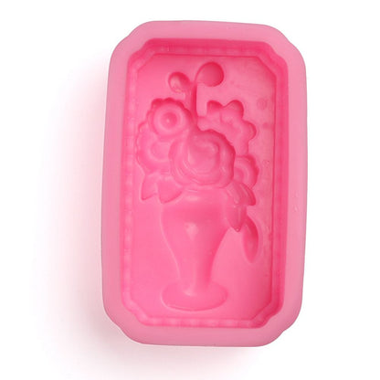 Vase Shape Cake Baking Cookie Chocolate Sugar Paste Food Silicone Mold Bakeware