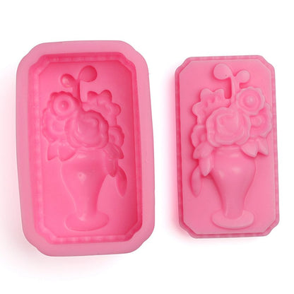 Vase Shape Cake Baking Cookie Chocolate Sugar Paste Food Silicone Mold Bakeware