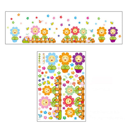 Cute Pattern Wall Decor Children's Room Kindergarten Decorative Sticker