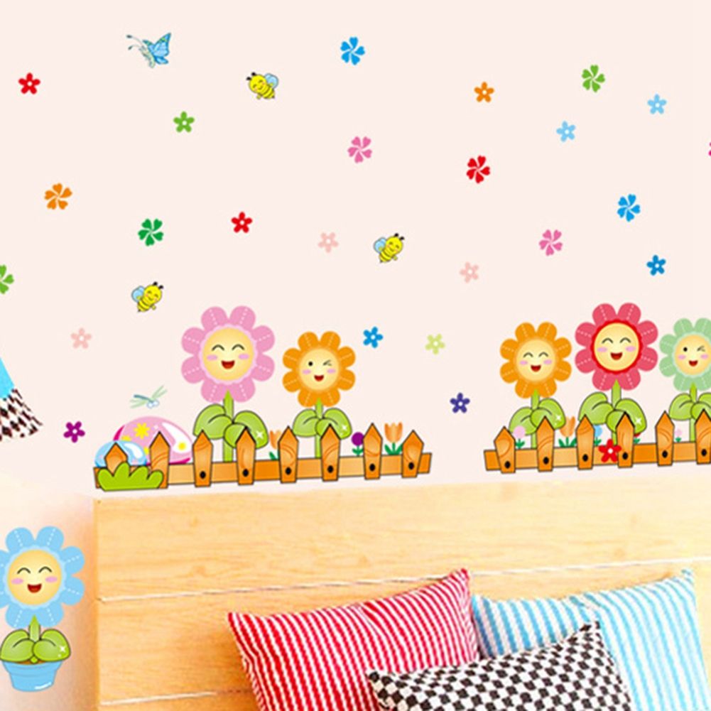 Cute Pattern Wall Decor Children's Room Kindergarten Decorative Sticker