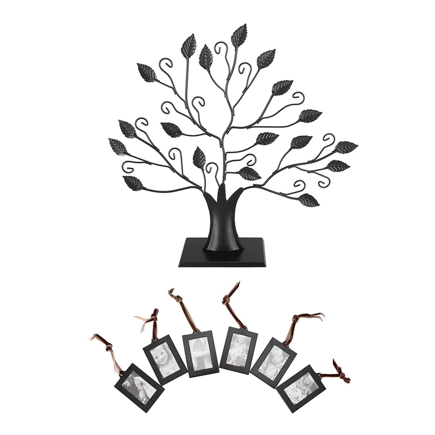 Fashionable Family Photos Frame Display Tree with Hanging Pictures Frames Home Decor S