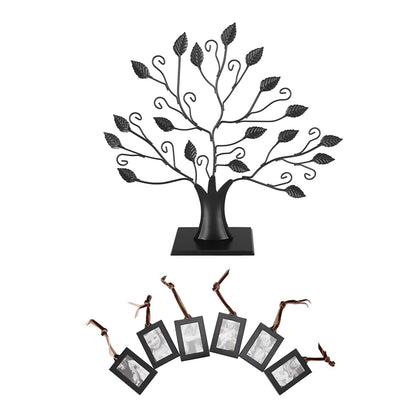 Fashionable Family Photos Frame Display Tree with Hanging Pictures Frames Home Decor S