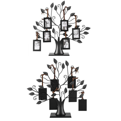 Fashionable Family Photos Frame Display Tree with Hanging Pictures Frames Home Decor S
