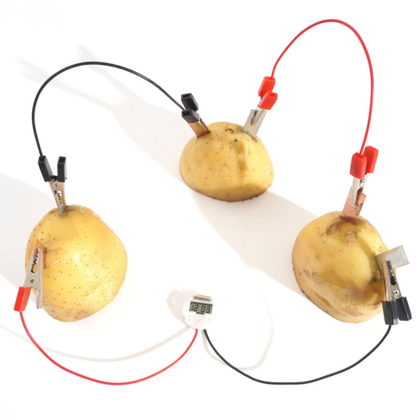 Bio Energy Science Kit Children Educational Fun Potato Electricity Experiments Toys