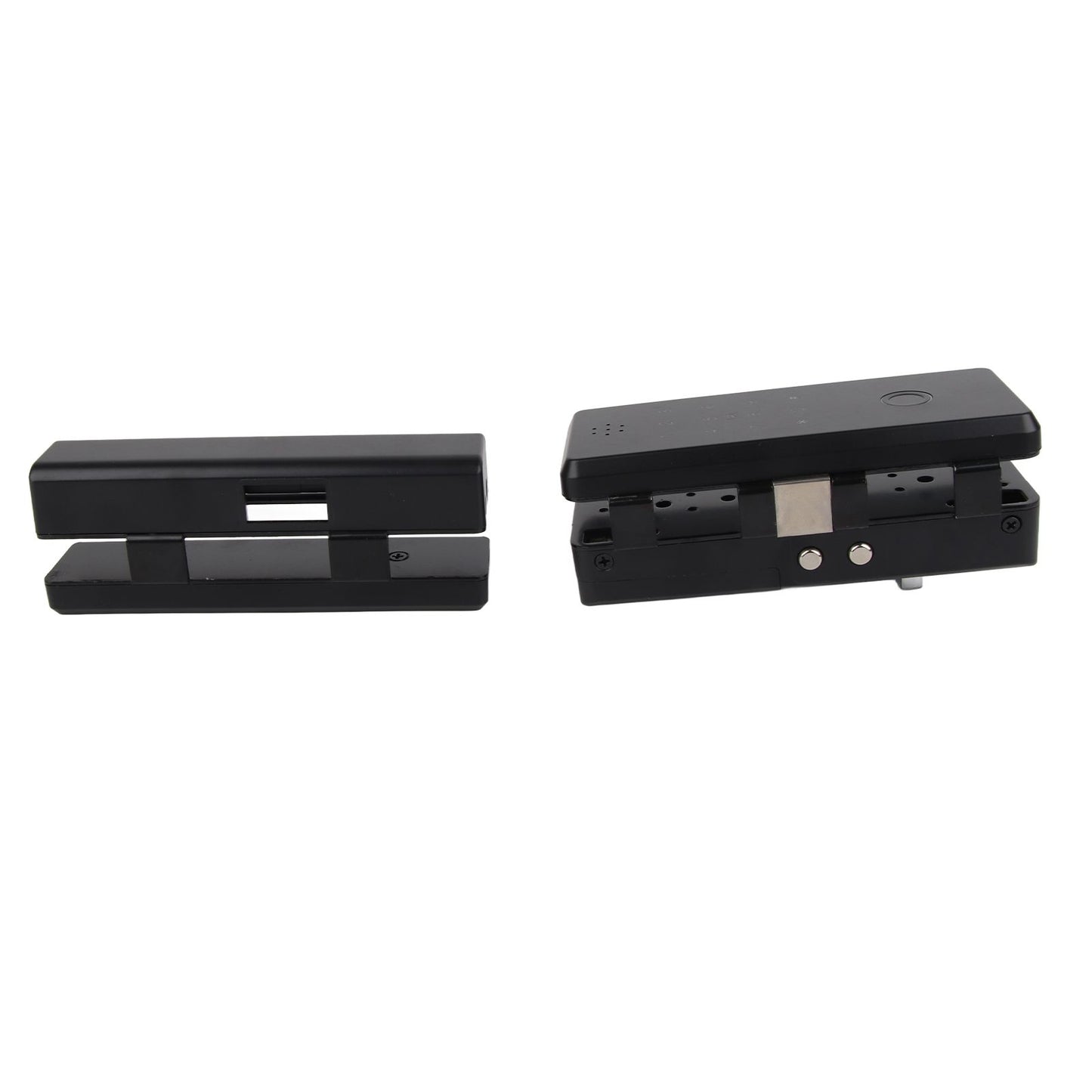 Electronic Glass Door Lock Fingerprint Keyless Entry Electronic Antitheft for Home Office