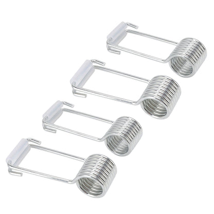 4 PCS 2CM Spring Hinge Door Closer Self Closing Spring Butt Hinge Pins Door Latch Accessories
