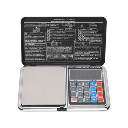 0.01/100G Digital Calculator Scale Kitchen Scale Baking Food Precise Scale with White Light Backlit Screen