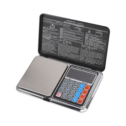 0.01/100G Digital Calculator Scale Kitchen Scale Baking Food Precise Scale with White Light Backlit Screen
