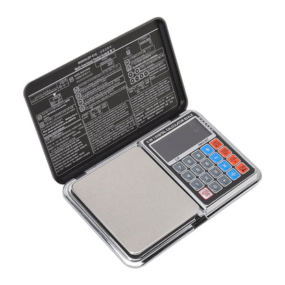 0.01/100G Digital Calculator Scale Kitchen Scale Baking Food Precise Scale with White Light Backlit Screen