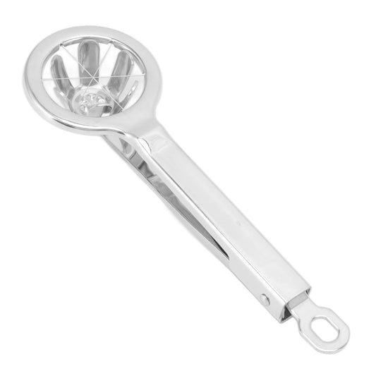 Egg Cutter 304 Stainless Steel Rust Proof Labor Saving Multi Functional Egg Splitter for Kitchen Restaurant