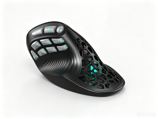 Solakaka E9 3 Mode Vertical Ergonomic Mouse, black