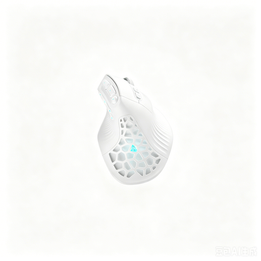 Solakaka E9 3 Mode Vertical Ergonomic Mouse, white