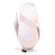 FJ22 Auto Clamping Wireless Car Charger Mount Infrared Air Vent Phone Holder，pink