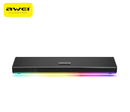 AWEI KA51 Bluetooth Soundbar Speaker，black