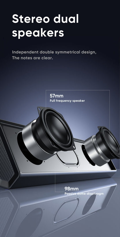 AWEI KA51 Bluetooth Soundbar Speaker，black