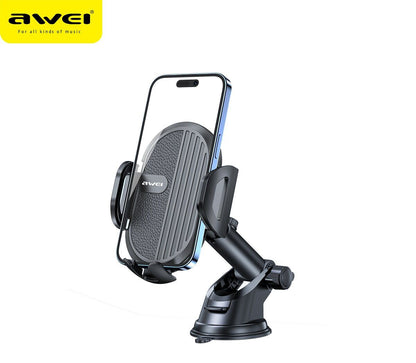 X72 360° Rotation Car Phone Holder, Auto Lock Air Vent Mount for All Mobile Phones，black