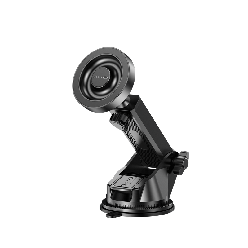 AWEI X88 Suction Cup Car Mount, Windshield Dashboard Universal Cell Phone Holder，black