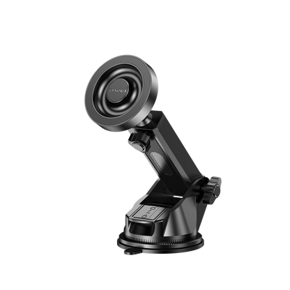AWEI X88 Suction Cup Car Mount, Windshield Dashboard Universal Cell Phone Holder，black