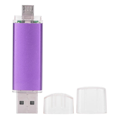 Micro U Disk 2 in 1 USB OTG Memory Stick USB2.0 Flash Drive Computer