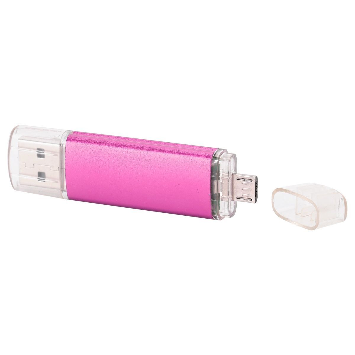 2 in 1 USB Flash Drive OTG U Disk High Capacity External Data Storage