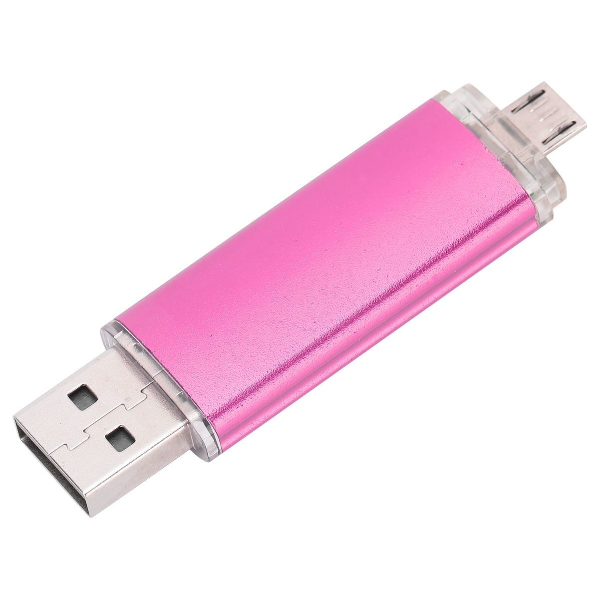 2 in 1 USB Flash Drive OTG U Disk High Capacity External Data Storage