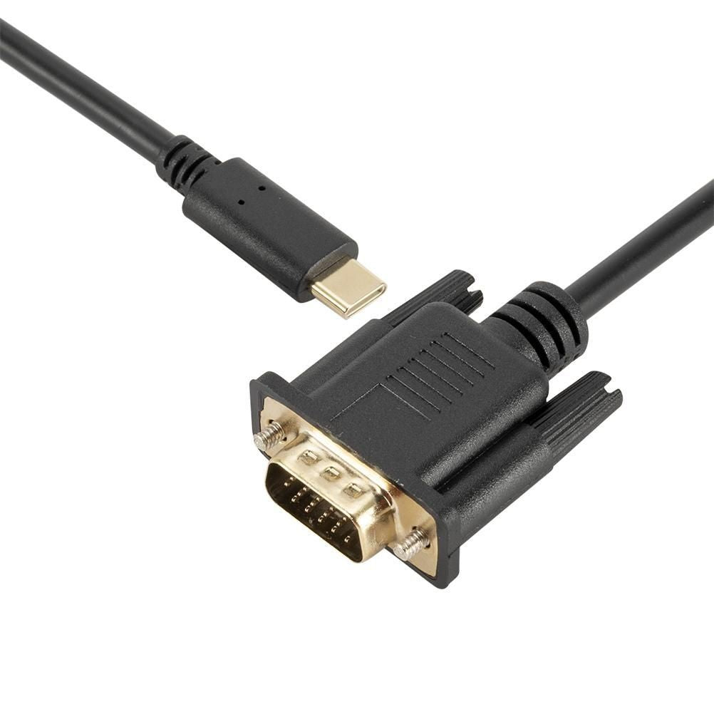 1.8M 1080P USB-C to VGA USB-C to VGA Adapter Adapter