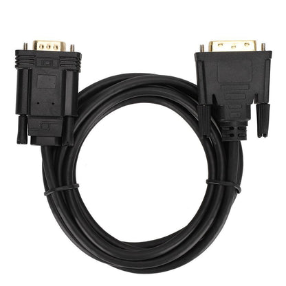 HD Video Computer Accessory Adapter Cord 1080P DVI to VGA Male 2?Meter for