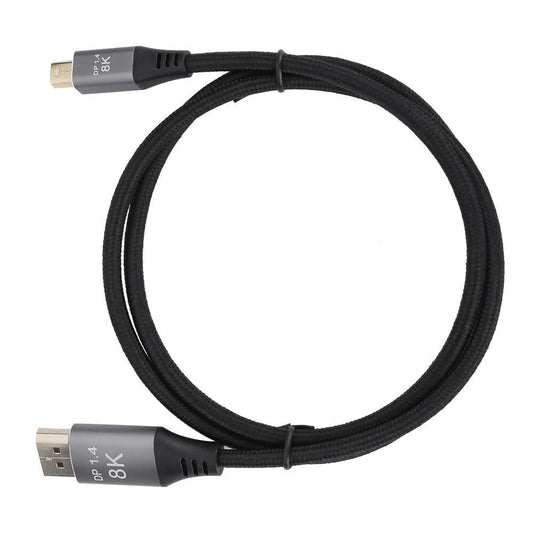B0305‑1 Mini DP to DP Adapter 1.4 Version 8K High Definition 3.3ft Le
