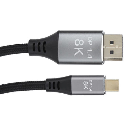 B0305‑1 Mini DP to DP Adapter 1.4 Version 8K High Definition 3.3ft Le
