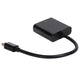 Mini DP to VGA Adapter M/F Display Port Signal Source Receiving Adapter