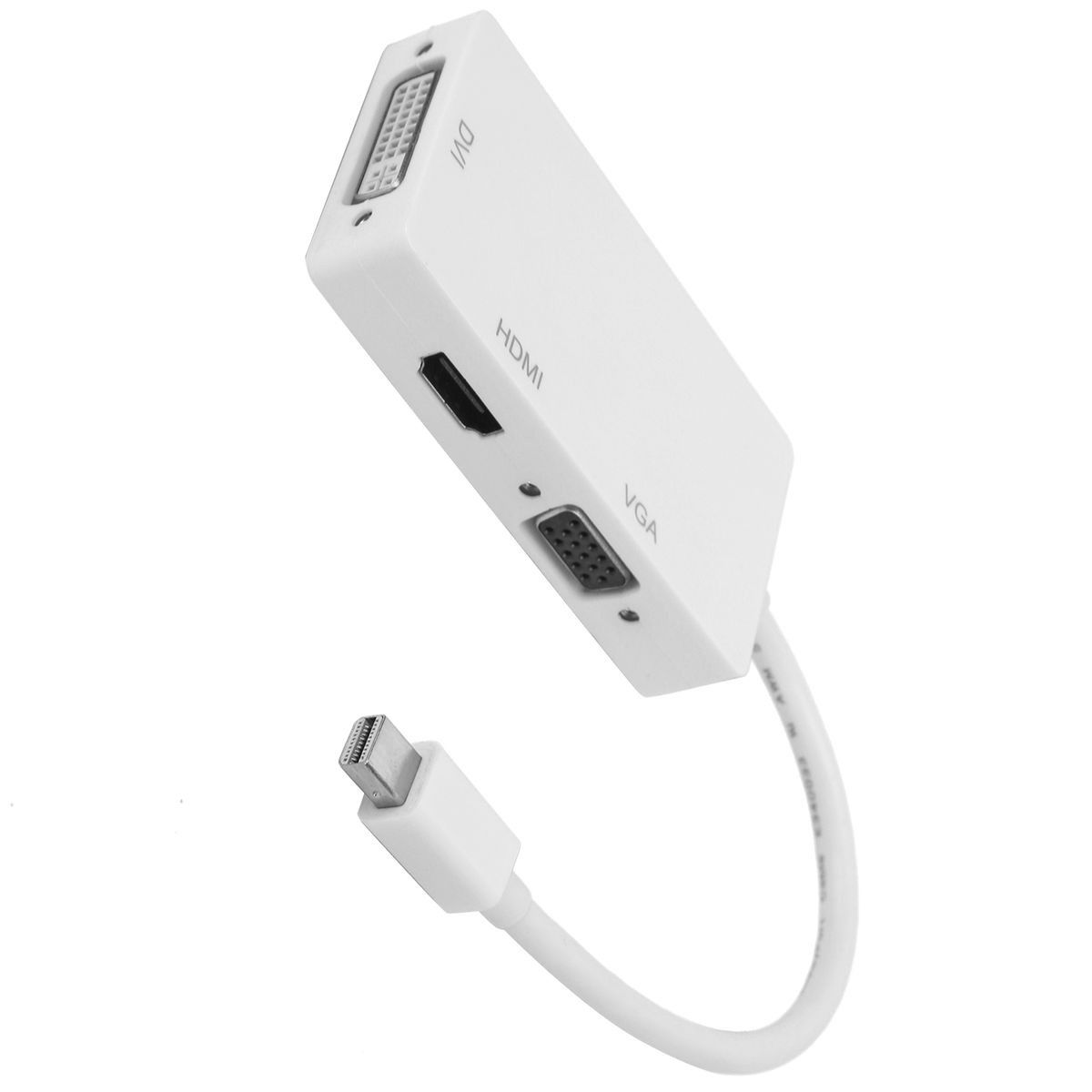 3?in?1 Adapter Mini DP to HDMI VGA DVI Display Port Convert No External Pow