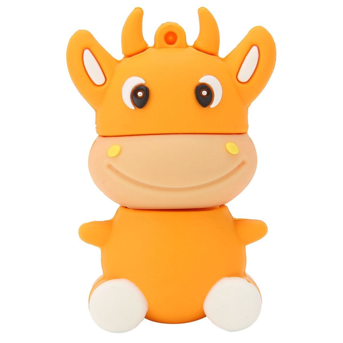 U Disk 3D Cartoon Calf Model Orange USB Storage for Windows